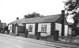 Photo:Barnstone village Hall on Main Street in 1979
