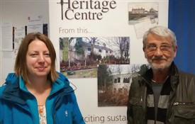 Photo:In 2012, Carrina Harrison and Graham Hopscroft came along on the day and were squeezed into corner. Then the Canalside Heritage Trust based at Beeston Lock was weeks old. Now they are a Lottery funded heritage project which may well be open this time next year and they had a very different story to tell at this year's fair.