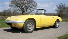 Photo:ABOVE: A Lotus Elan bodied by Bourne's of Netherfield, Nottingham