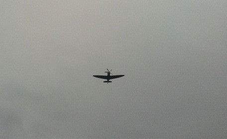 Photo: Illustrative image for the 'Battle of Britain Memorial Flight Spitfire over Newark' page