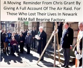 Photo: Illustrative image for the 'Newark's 80th Anniversary Commemoration, Ransome and Marles Ball Bearings Air Raid' page