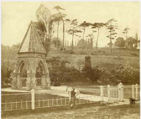 Photo:St Ann's Well c 1860