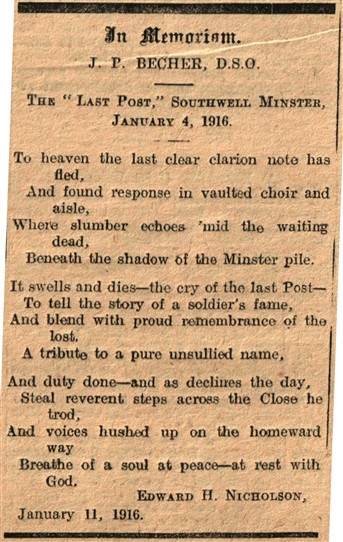 Photo:From the Newark Advertiser 12th January 1916