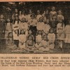 Page link: Collingham School Girls collect for the Red Cross, 1917