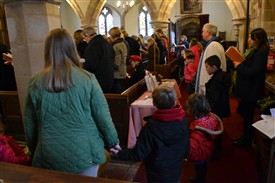 Photo: Illustrative image for the 'A 100 years on: Mothering Sunday at Coddington near Newark' page