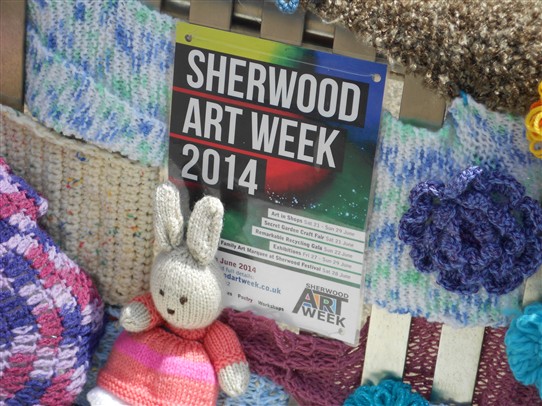 Photo: Illustrative image for the 'Yarn Bombing in Sherwood, June 2014' page