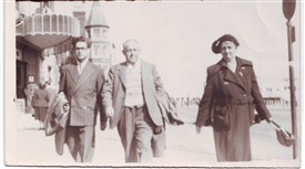 Photo:Bill Coyne with his Mother and Father, Frank and Alice Coyne