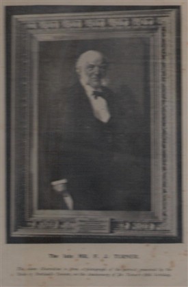 Photo:Frederick John Turner, land agent to the Duke of Portland, c1900