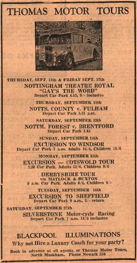 Photo:Advertisement, September 1952
