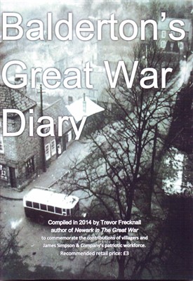 Photo: Illustrative image for the 'Balderton's Great War Diary' page