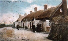 Photo:Cottages at 'Little Lunnon' at Barton-in-Fabis c.1905