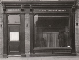 Photo:Detail of Madame Cooke's shop