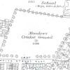 Page link: Map showing Meadows Cricket Ground 1884