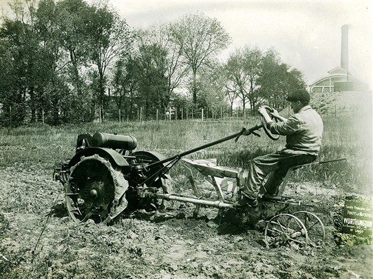 Photo:Another contender? The nameplate on this tractor reads "Pompes Worthington Le Bourget Paris"
