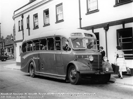Photo:Gash's bus at Beaumond Cross Newark