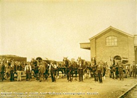 Photo:Ollerton Station in 1910