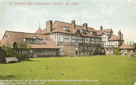 Photo:Back view of Dukeries Hotel 1896