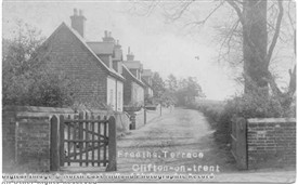 Photo:Freeth's Terrace, Silver Street, North Clifton c.1900