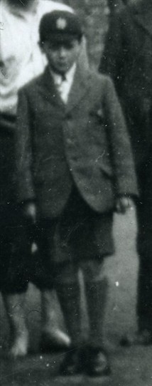 Photo:Boy in school uniform, Newark, 1930s