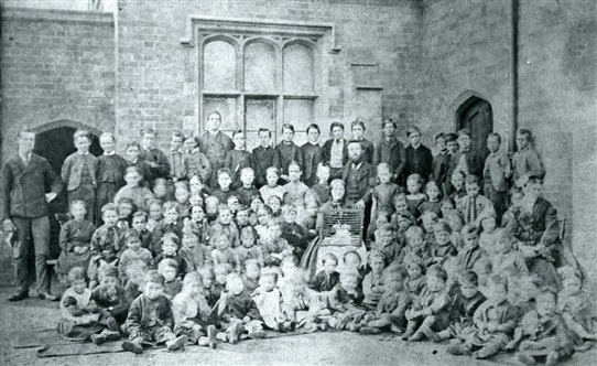 Photo:PICTURE 7 : Bingham Church School c.1870