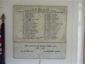 Photo:Southwell Methodist Church war memorial