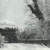 Page link: Railway snow scene at Sutton Bonington