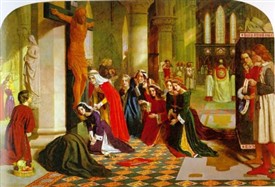 Photo:The Renunciation of St Elizabeth of Hungary