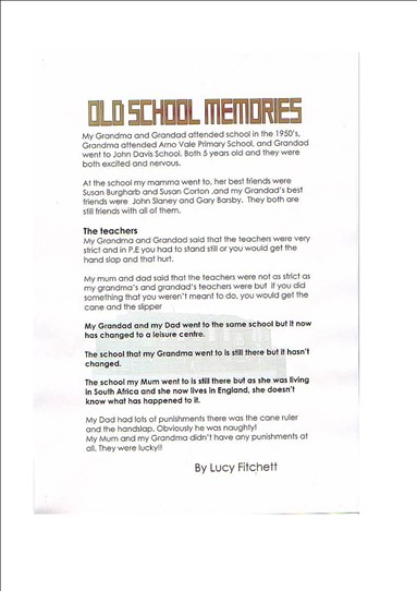 Photo: Illustrative image for the 'School memories' page