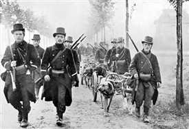 Photo:Belgian soldiers of 1914