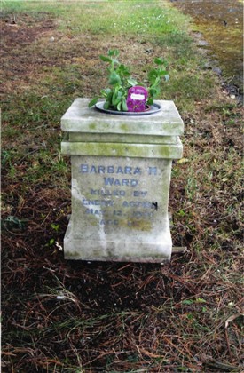 Photo:Barbara's grave
