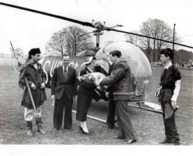 Photo: Illustrative image for the 'First Helicopter Landing in Mansfield' page