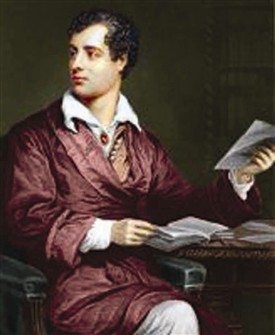 Photo: Illustrative image for the 'Lord Byron - Poet & Extrovert' page
