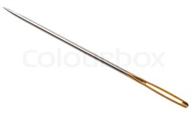 Photo:One steel needle