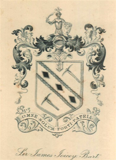 Photo:Bookplate of Sir James Joicey